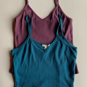 two crop tank tops // $10 for both